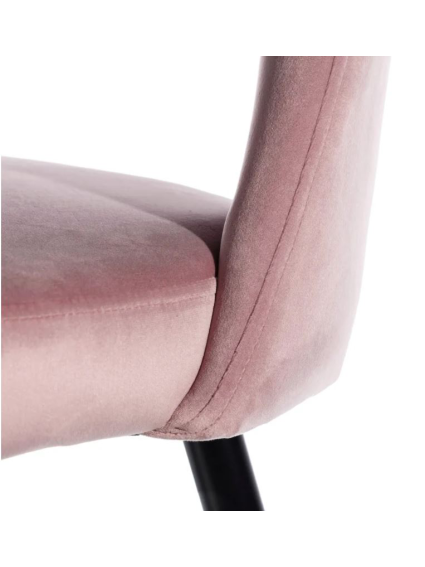Taburete terciopelo IRINA  Café 75cms