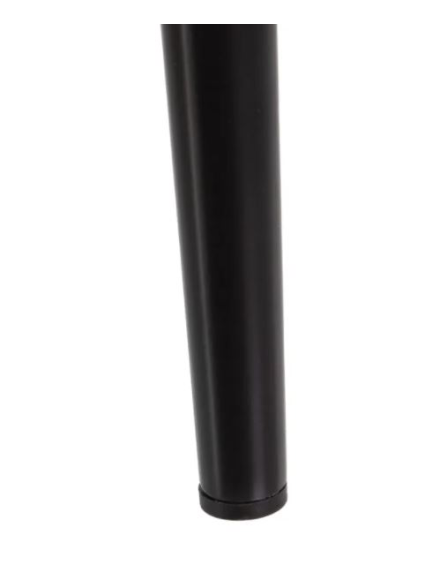 Taburete terciopelo EDITH  topo 75 cms
