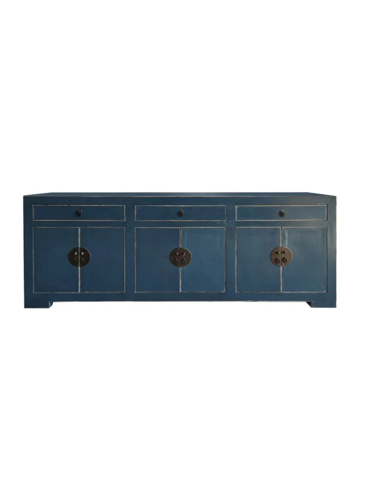Aparador ORME azul 220X45X85 cms Aparador ORME azul 220X45X85 cms