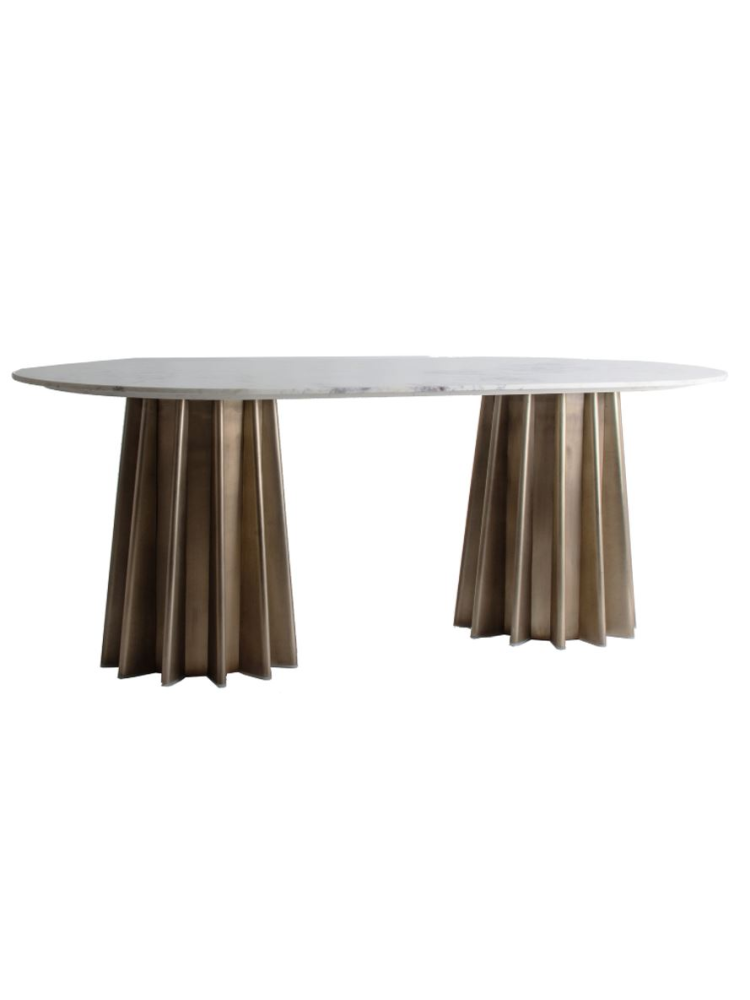 Mesa de comedor MARBRE 200x100x76 cms