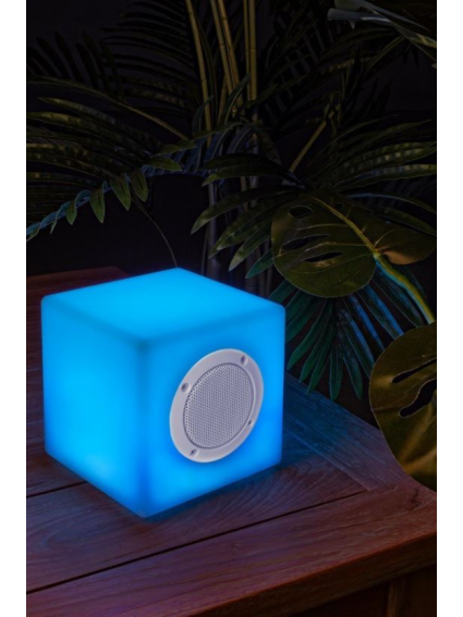 Lámpara led cubo SPEAKER 15X15cms