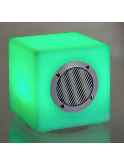 Lámpara led cubo SPEAKER 15X15cms