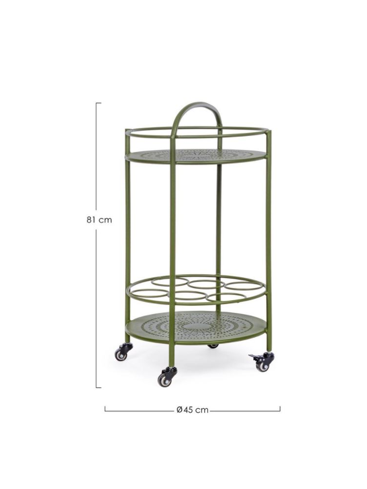 Mesa botellero BURTON forest 45x81 cms