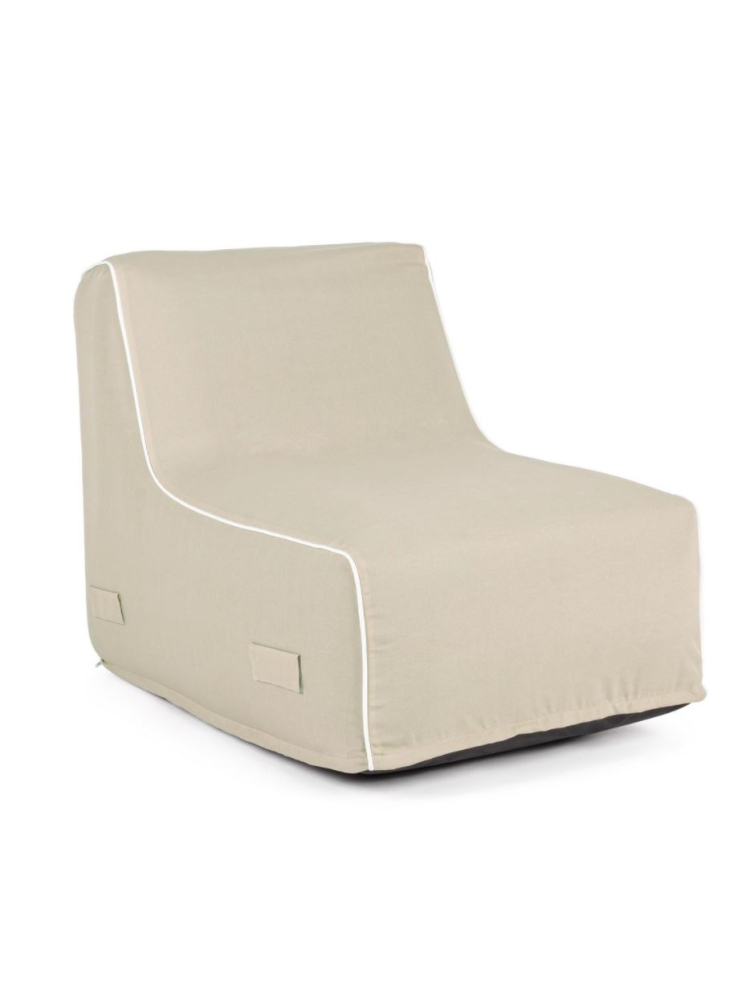 Sillón hinchable RIHANNA beige 90x60x70 cms Sillón hinchable RIHANNA beige 90x60x70 cms