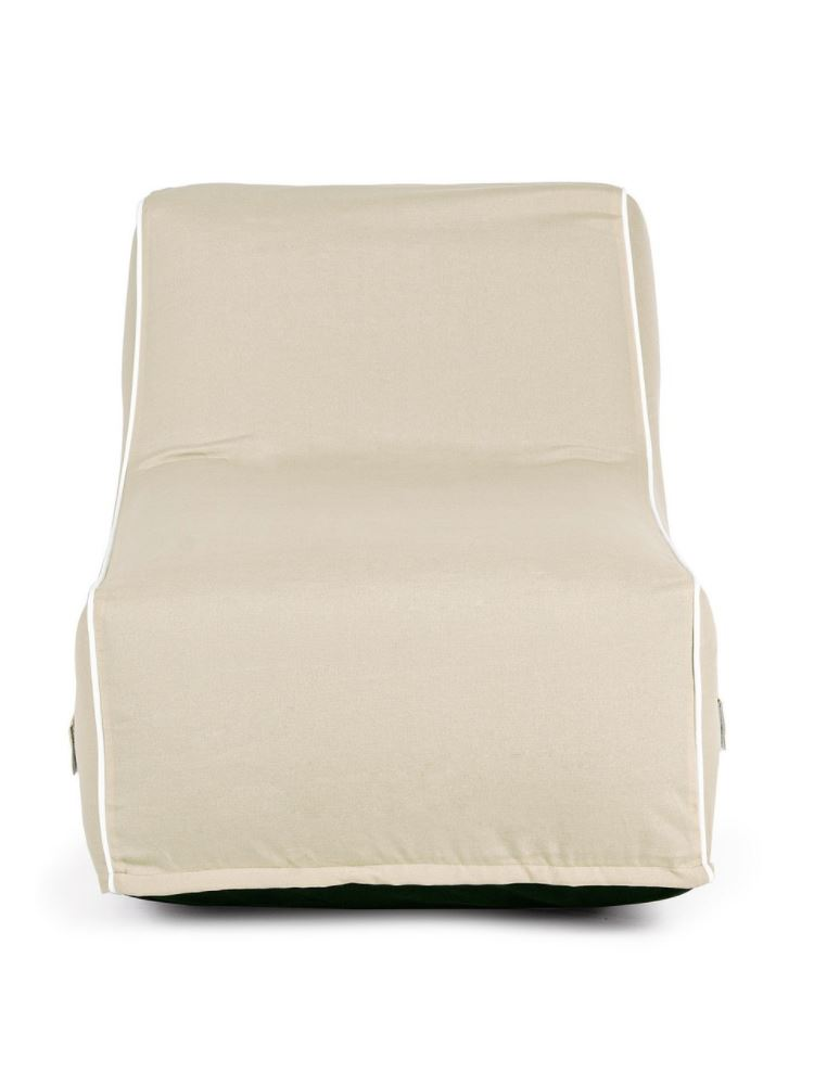 Sillón hinchable RIHANNA beige 90x60x70 cms