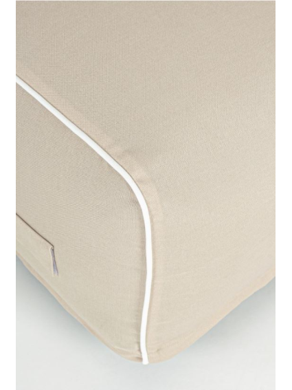 Sillón hinchable RIHANNA beige 90x60x70 cms