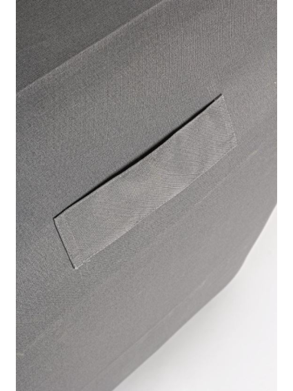 Sillón hinchable RIHANNA gris 90x60x70 cms