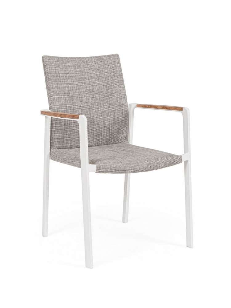 Silla JALISCO nat/bl para exterior