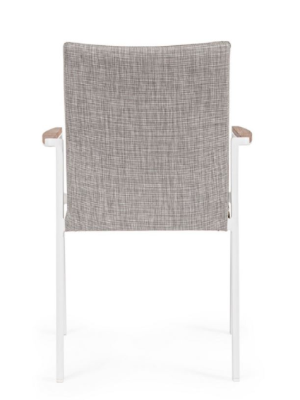 Silla JALISCO nat/bl para exterior