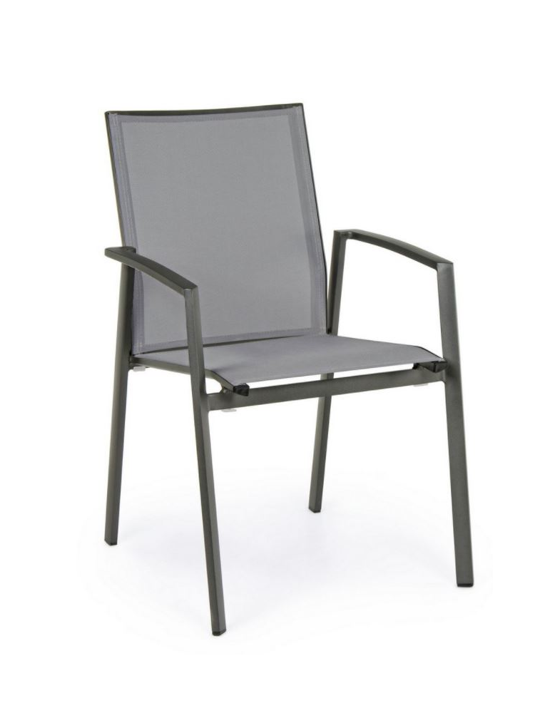 Silla CRUISE antracita para exterior Silla CRUISE antracita para exterior