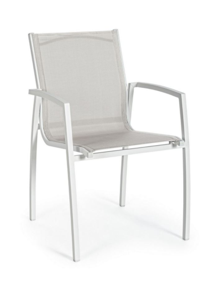 Silla HILLA bl para exterior