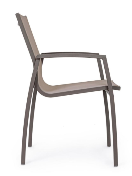 Silla HILLA café para exterior