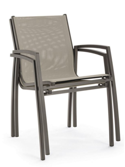 Silla HILLA café para exterior