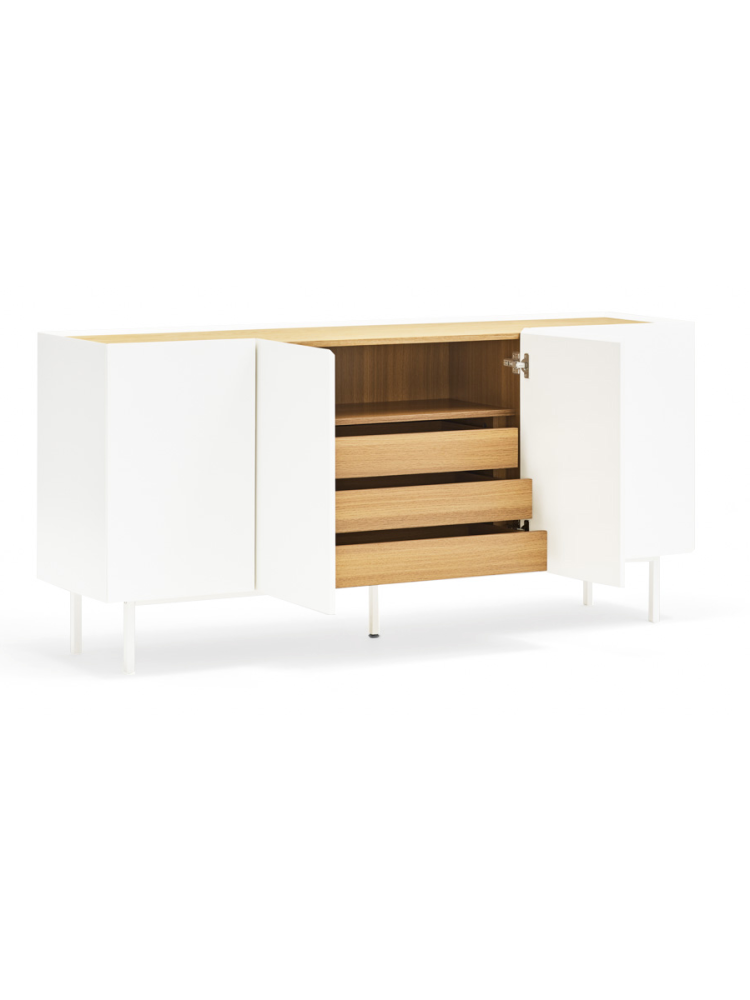 Aparador VIDAR 165X40X78 cms BLANCO