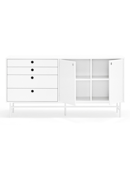 Aparador PUNTO 150x47x77 cms blanco