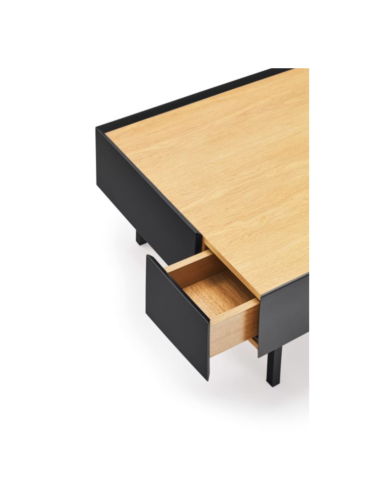 Mesa centro VIDAR 110x60x34 cms blanco