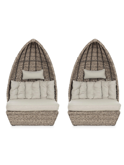 Conjunto 2 sillones SAMUI jardín