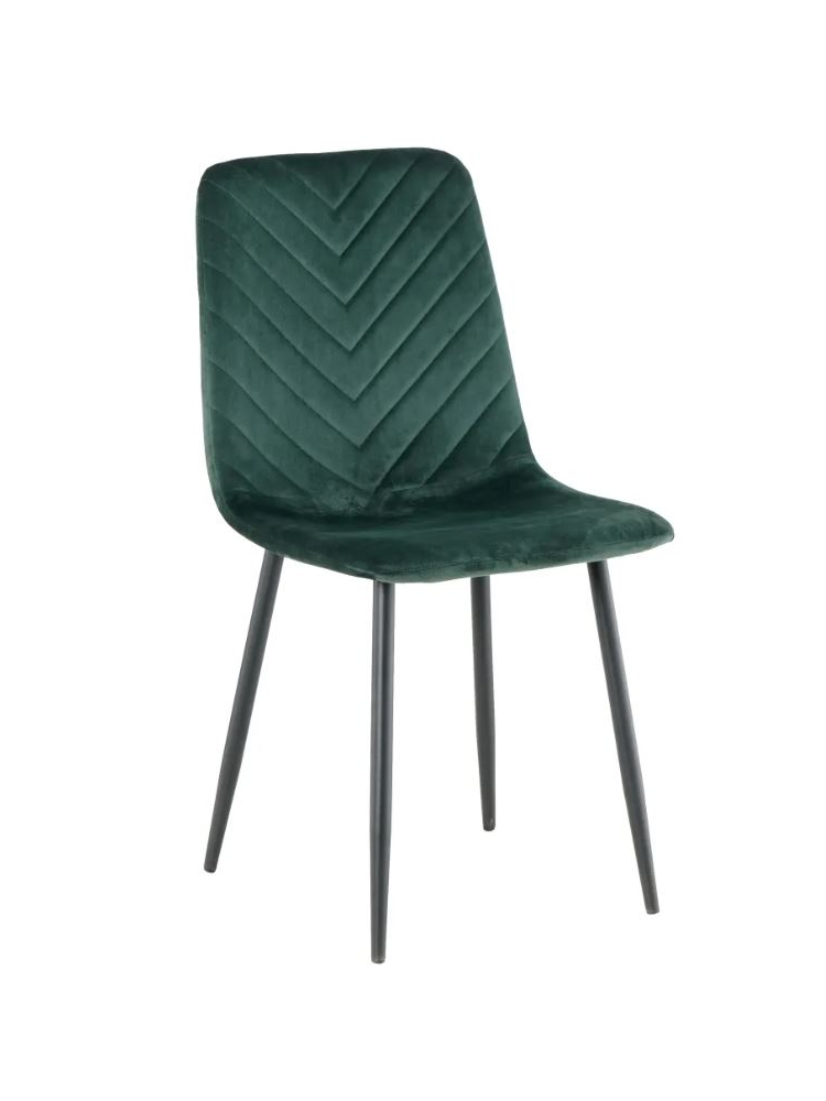 Silla BECK terciopelo verde