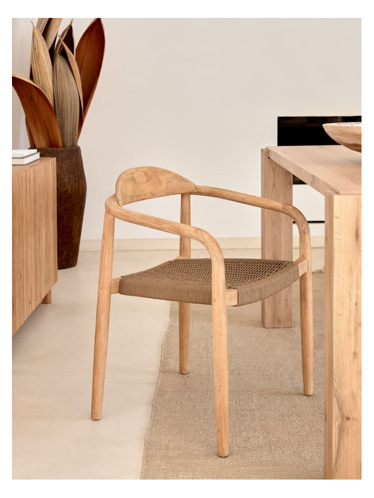 Silla PAPIER natural beige