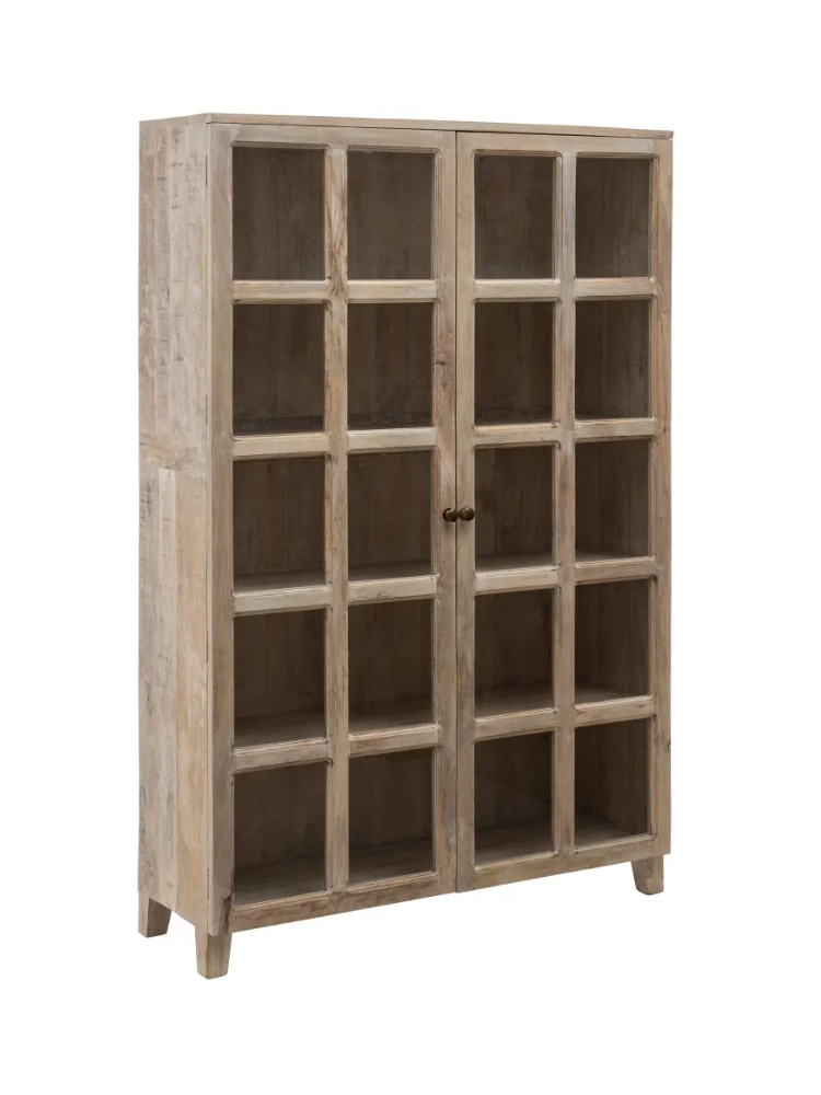 Vitrina CAEN 120X40X194 cms