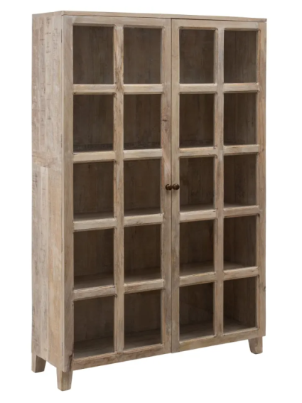 Vitrina CAEN 120X40X194 cms