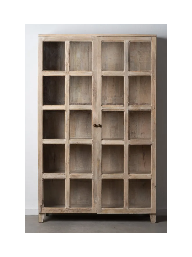 Vitrina CAEN 120X40X194 cms