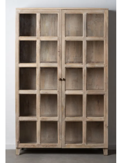 Vitrina CAEN 120X40X194 cms