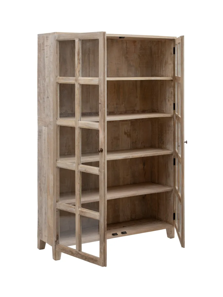 Vitrina CAEN 120X40X194 cms