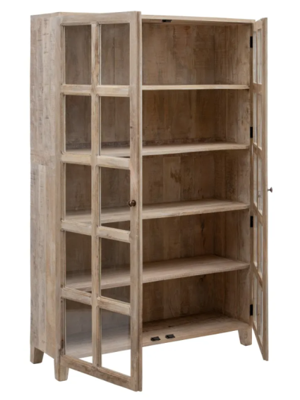 Vitrina CAEN 120X40X194 cms