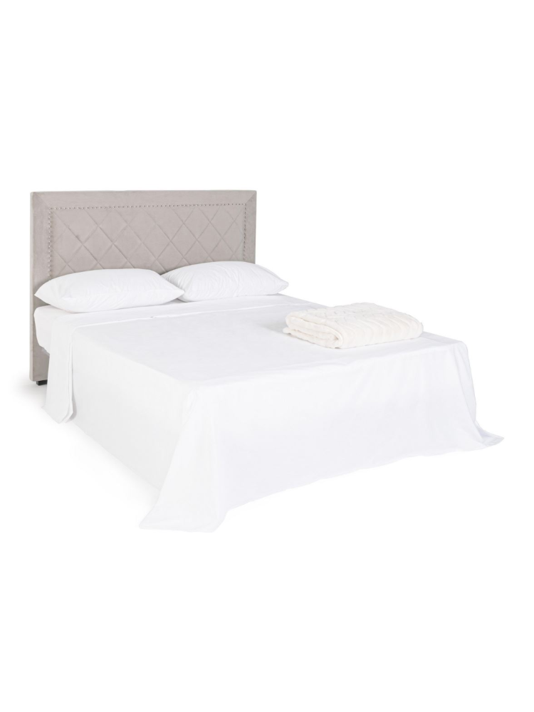 Cabecero 160x120 gris claro