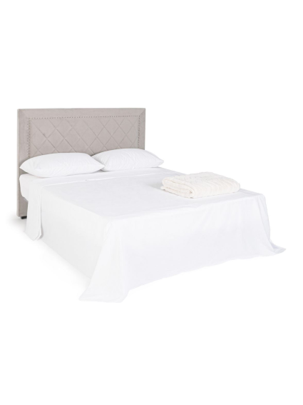 Cabecero 160x120 gris claro