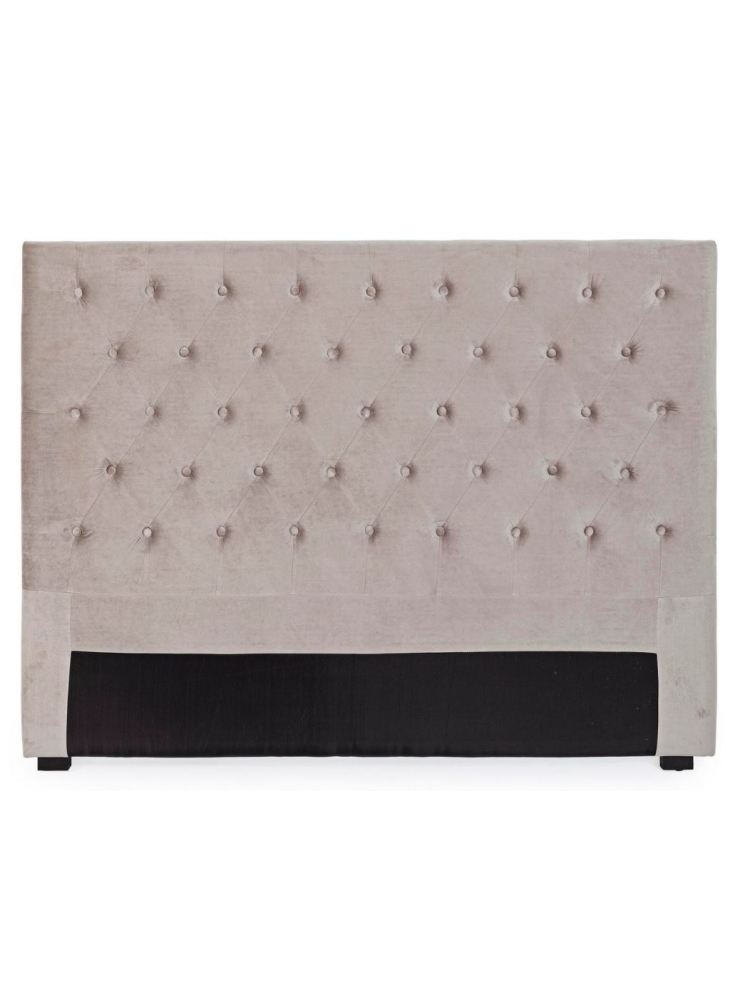 Cabecero 160x120 capitone gris claro Cabecero 160x120 capitone gris claro