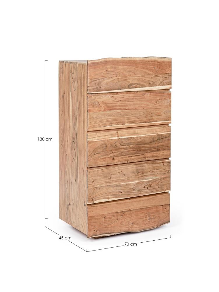 Sinfonier 70x45x130 cms TREES 5 cajones