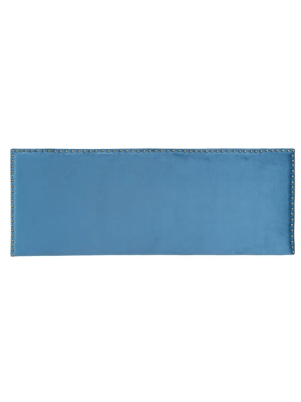 Cabecero 160x6x60 cms tejido azul