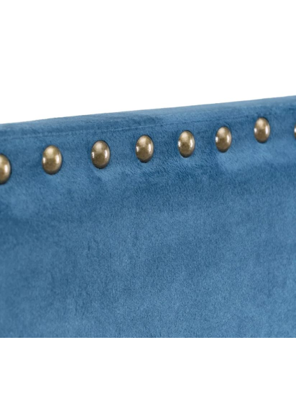 Cabecero 160x6x60 cms tejido azul