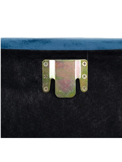 Cabecero 160x6x60 cms tejido azul