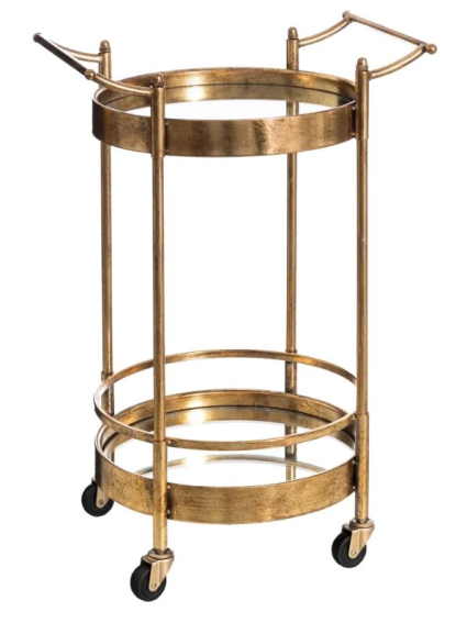 Camarera circular RONDE  70cms dorado