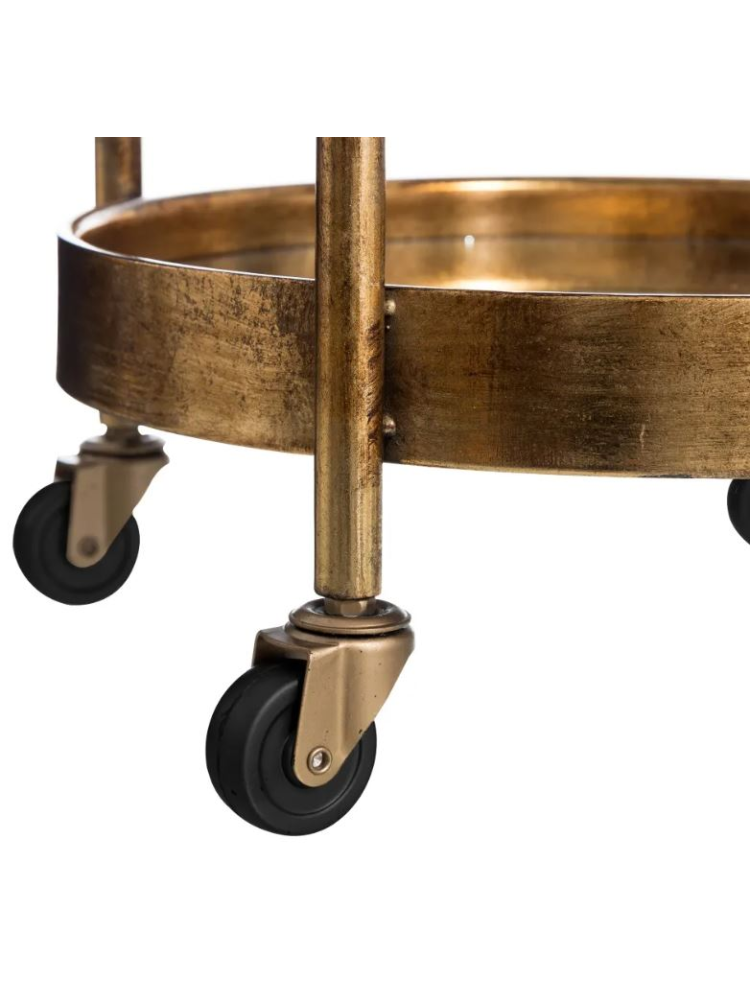 Camarera circular RONDE  70cms dorado