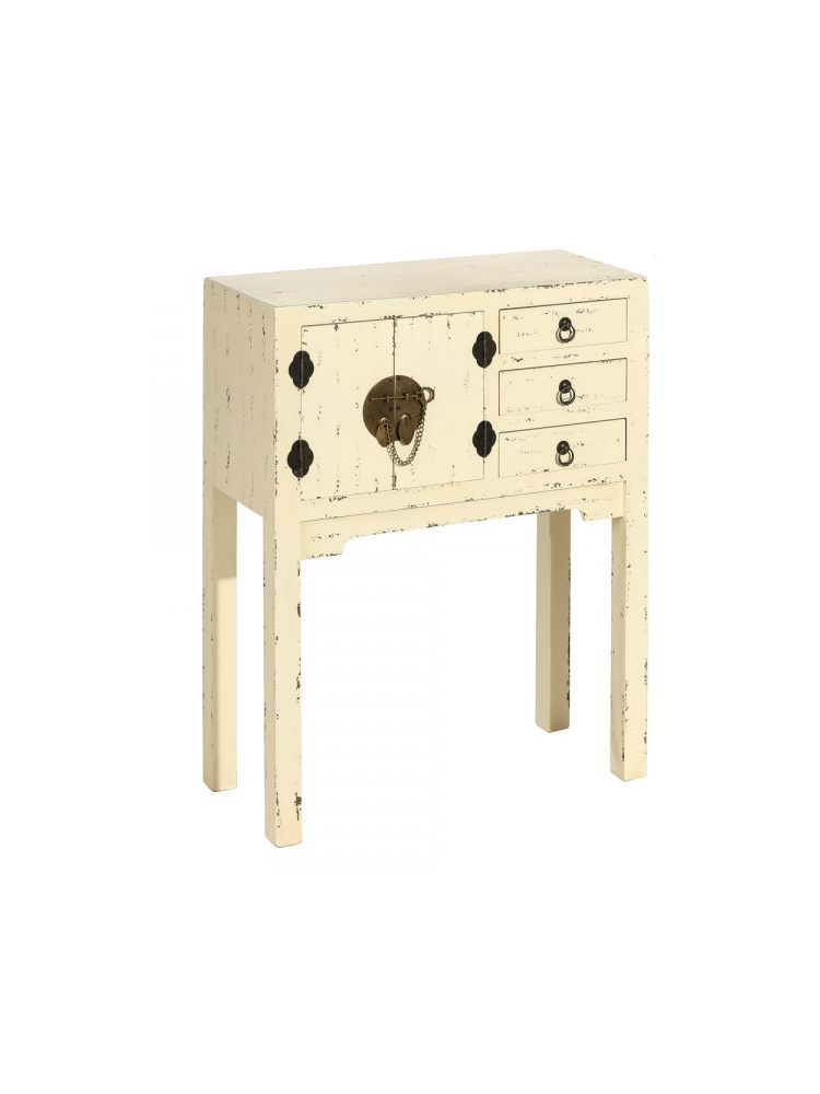 Consola 63x26x82 crema rozado Consola 63x26x82 crema rozado