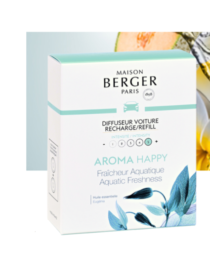 Fragancia coche HAPPY lampe berger pack 2