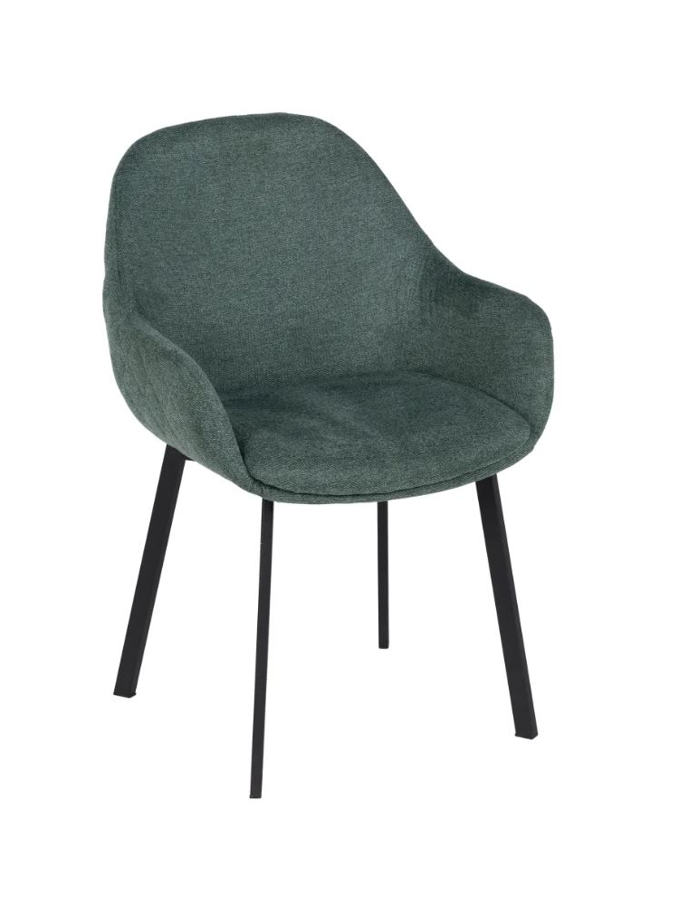 Silla TABATHA verde tela Silla TABATHA verde tela