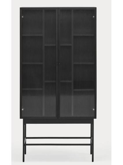 Mueble auxiliar 70x40x140.5 BLUR negro