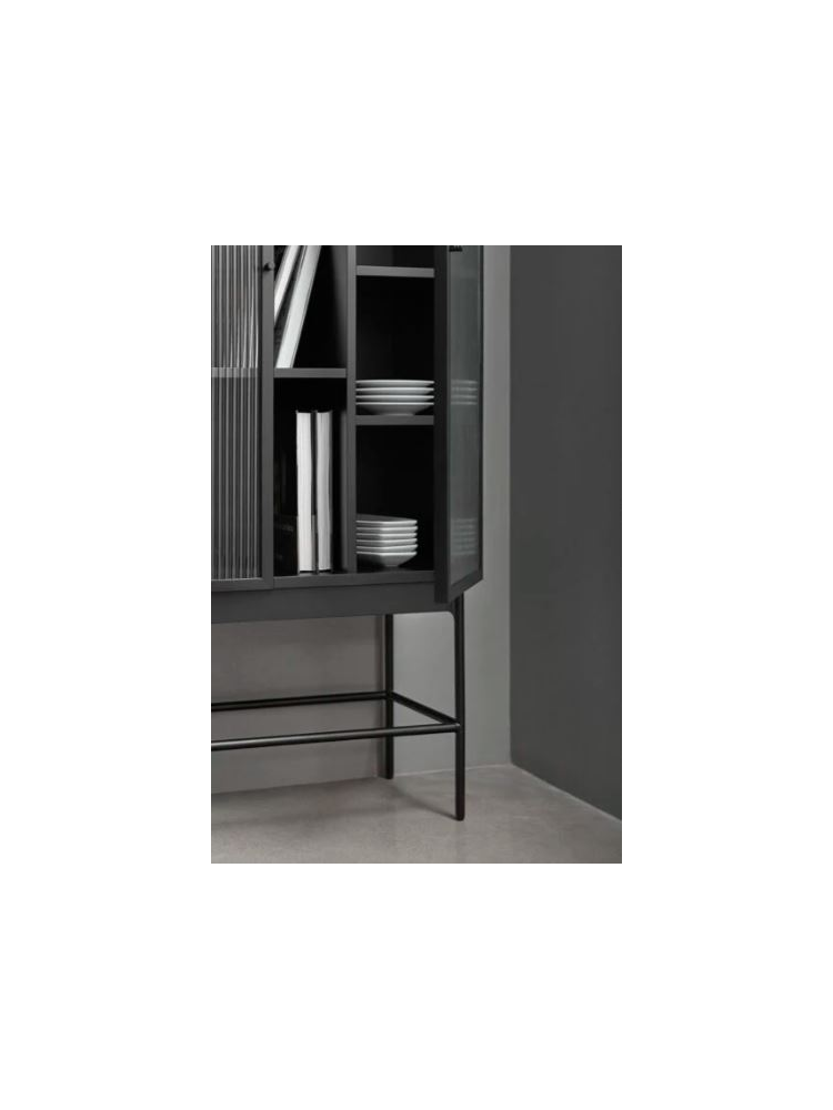 Mueble auxiliar 70x40x140.5 BLUR negro