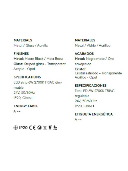 Lámpara ELMA techo máx. 3320 mm