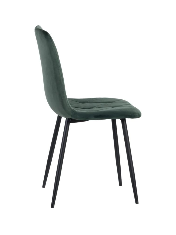 Silla MARTHA terciopelo verde