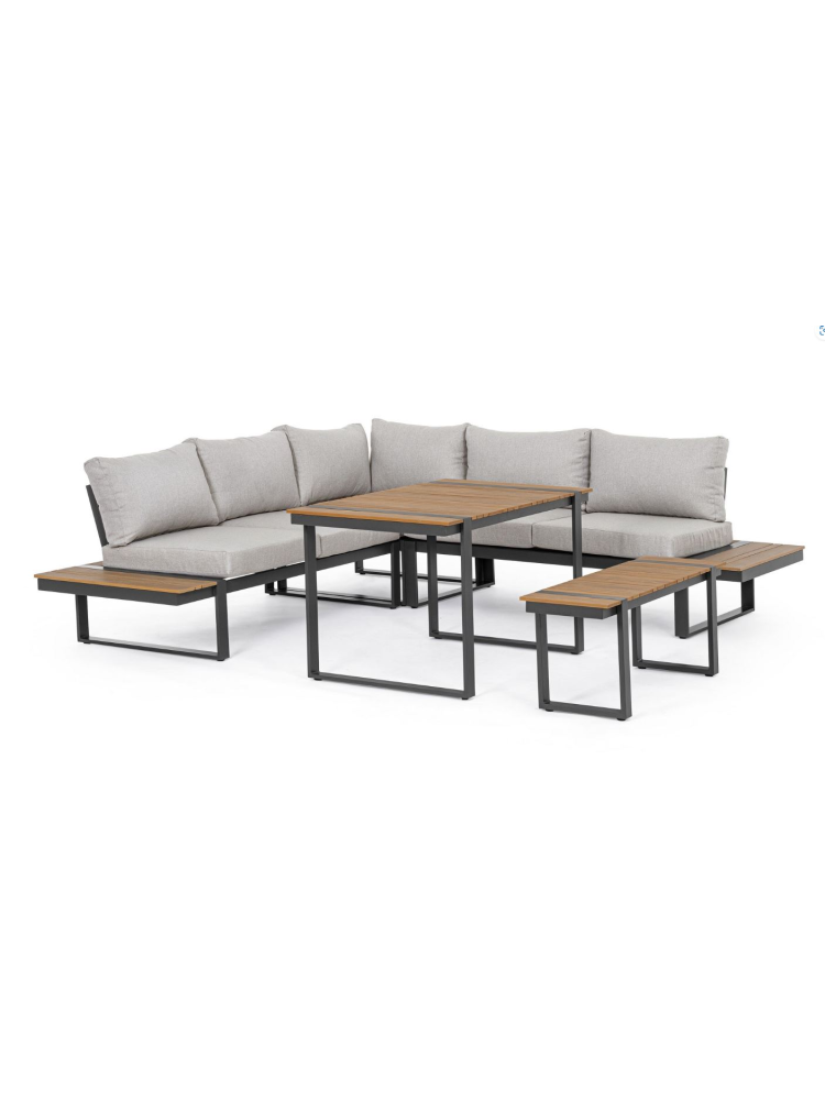 Conjunto rinconero SEVEN antracita Conjunto rinconero SEVEN antracita