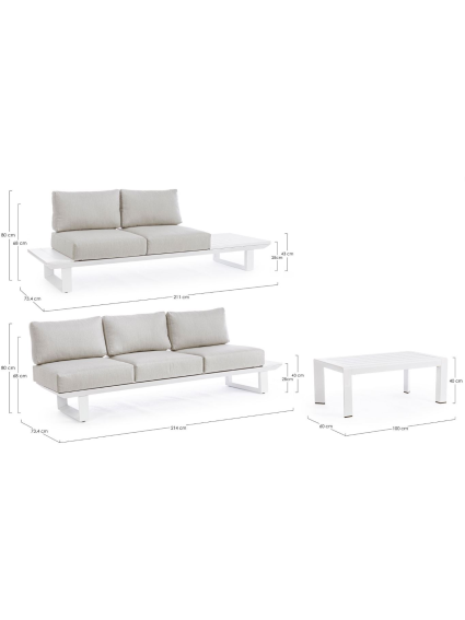 Conjunto esquiero KONNOR blanco