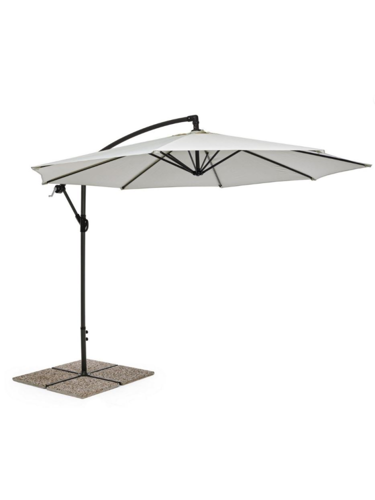 Sombrilla  EXCÉNTRICA TEXAS 300cms  NATURAL