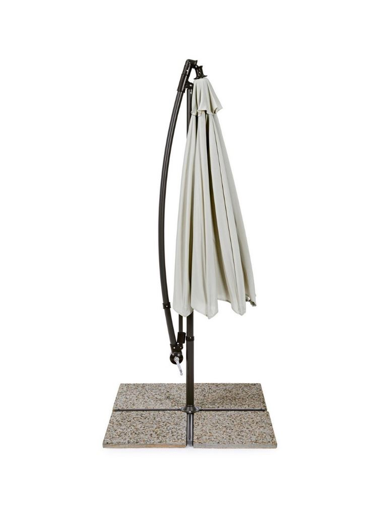 Sombrilla  EXCÉNTRICA TEXAS 300cms  NATURAL