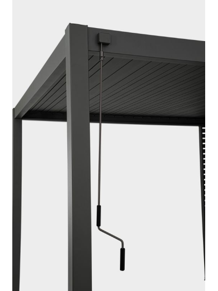 Pérgola OCEAN 300X300cms ANTRACITA